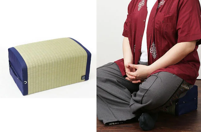 床に座るのが楽になるクッションAGURA