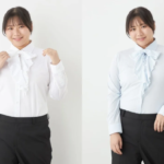 大きいサイズ i-shirt 2WAYリボンブラウス