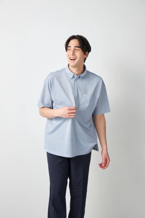 大きいサイズのクールパス ビジネスポロシャツ